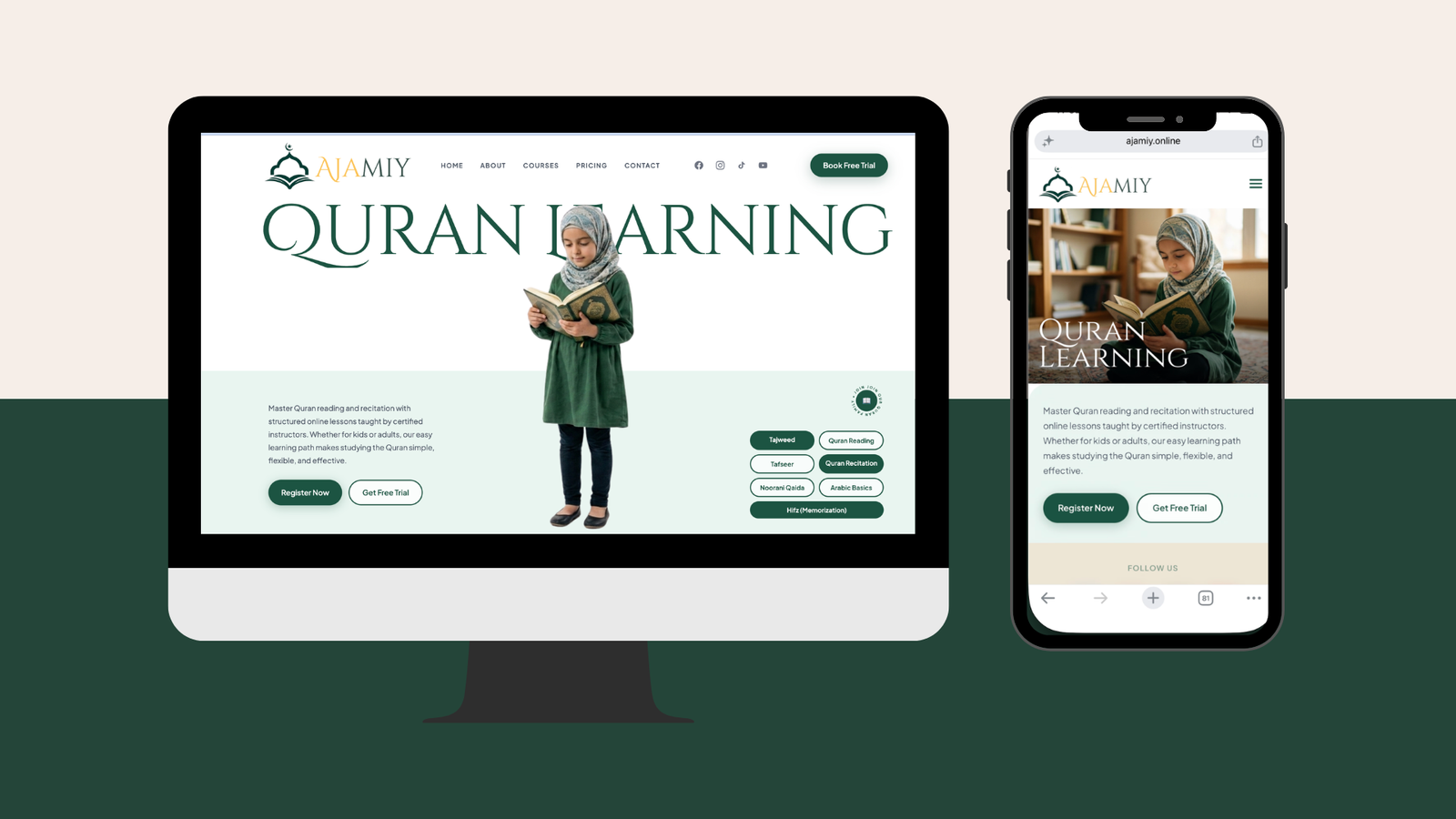 ajamiy.online website